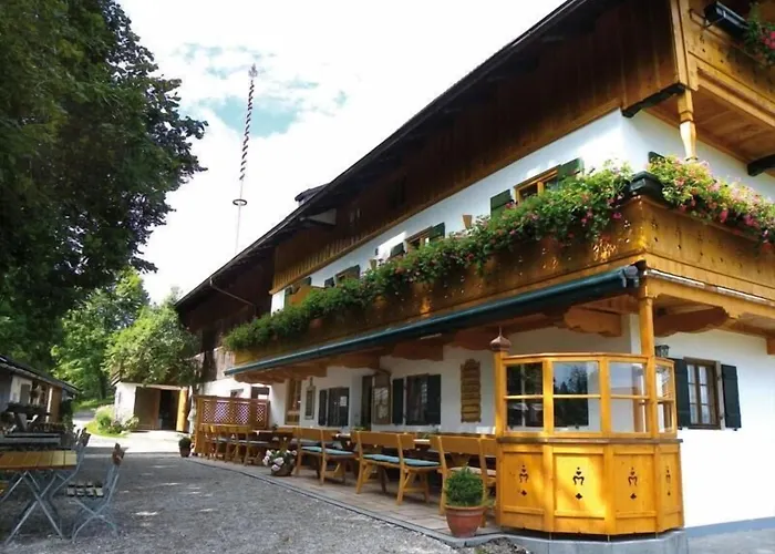 بيت ريفي Landgasthof Fischbach Wackersberg